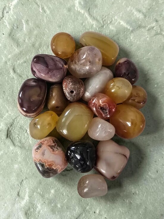 Gemstones Jewelry - Crafters Lot Of Various Stones - .628 Lbs